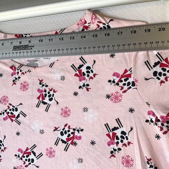 Secret Treasures Women Sleepwear Dress 2X/3X (20W-24W) Black Pink Animal Print - Picture 3 of 7